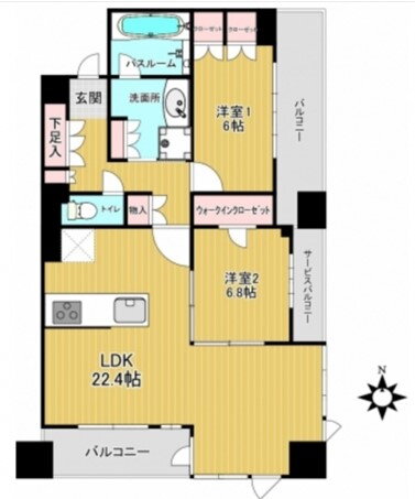 大阪府大阪市中央区久太郎町１ 本町駅 2LDK マンション 賃貸物件詳細