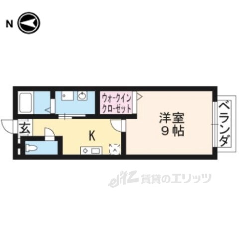 京都府京都市左京区田中里ノ前町 元田中駅 1K アパート 賃貸物件詳細