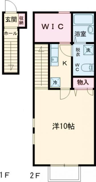東京都町田市木曽東３ 町田駅 1K アパート 賃貸物件詳細