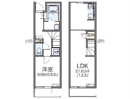 埼玉県熊谷市別府４ 籠原駅 1LDK アパート 賃貸物件詳細