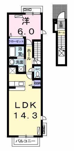 愛知県名古屋市中川区本前田町 八田駅 1LDK アパート 賃貸物件詳細