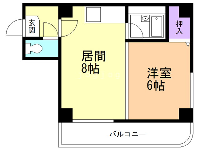 北海道札幌市南区南三十三条西１１ 1LDK マンション 賃貸物件詳細