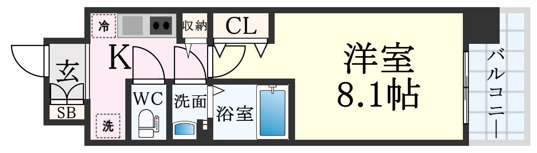 兵庫県神戸市兵庫区新開地４ 神戸駅 1K マンション 賃貸物件詳細
