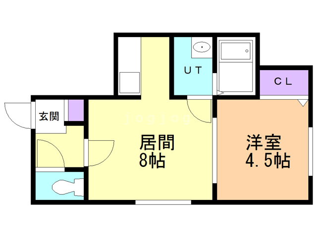 北海道札幌市東区北七条東６ 東区役所前駅 1LDK アパート 賃貸物件詳細