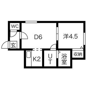 北海道札幌市東区北七条東６ 東区役所前駅 1LDK アパート 賃貸物件詳細