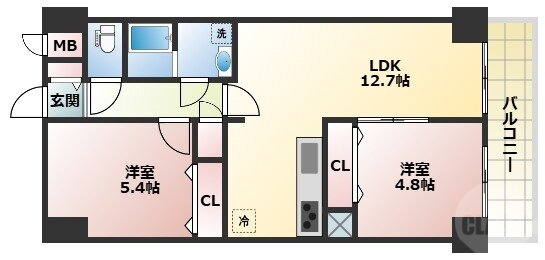 大阪府豊中市曽根西町２ 曽根駅 2LDK マンション 賃貸物件詳細