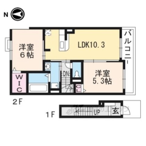 京都府南丹市園部町横田５号 園部駅 2LDK アパート 賃貸物件詳細