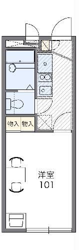 レオパレスサスジュウ　ＩＩ 1階 1K 賃貸物件詳細