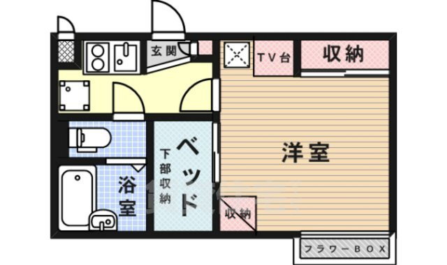 大阪府高槻市城南町４ 高槻市駅 1K アパート 賃貸物件詳細