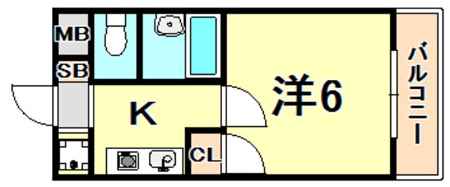 兵庫県神戸市中央区楠町２ 大倉山駅 1K マンション 賃貸物件詳細