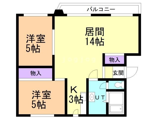 菊水コーポラスＢ 4階 2LDK 賃貸物件詳細