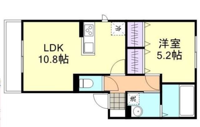 岡山県倉敷市宮前 倉敷駅 1LDK アパート 賃貸物件詳細