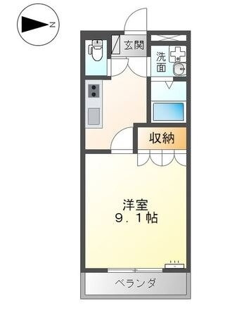 岡山県倉敷市玉島長尾 新倉敷駅 1K アパート 賃貸物件詳細
