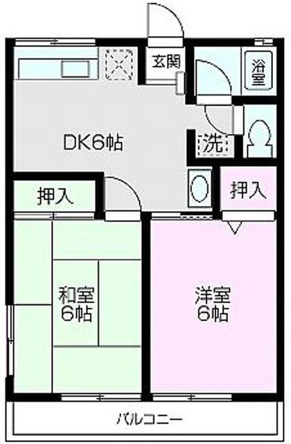 埼玉県朝霞市三原１ 朝霞台駅 2DK アパート 賃貸物件詳細