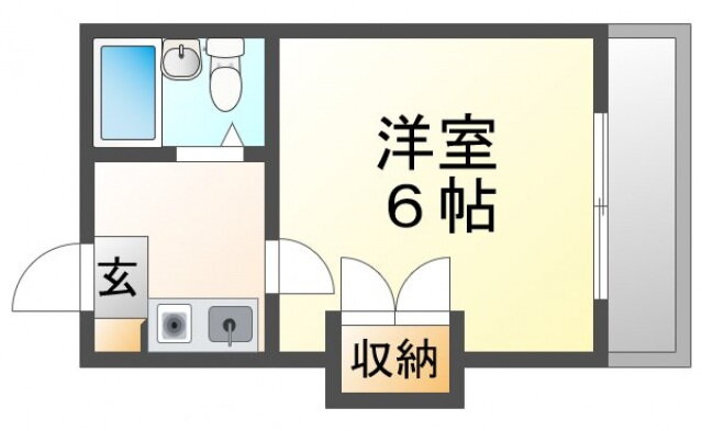大阪府吹田市垂水町１ 豊津駅 1K マンション 賃貸物件詳細
