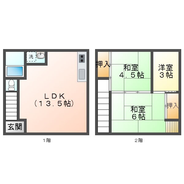 兵庫県神戸市垂水区城が山１ 滝の茶屋駅 2SLDK 一戸建て 賃貸物件詳細