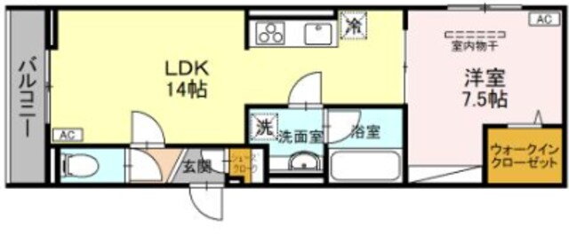 埼玉県越谷市レイクタウン２ 越谷レイクタウン駅 1LDK アパート 賃貸物件詳細