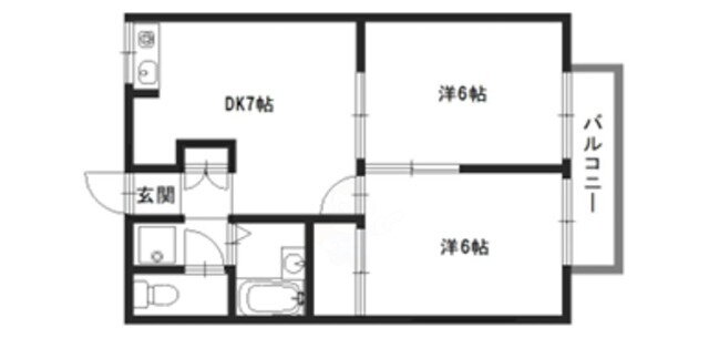 兵庫県姫路市飾磨区妻鹿 妻鹿駅 2DK アパート 賃貸物件詳細