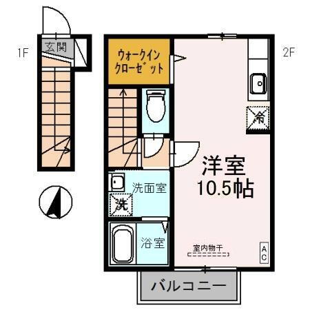 岩手県滝沢市室小路 盛岡駅 ワンルーム アパート 賃貸物件詳細