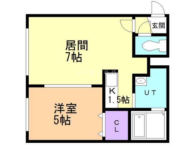 北海道札幌市北区北十五条西３ 北１８条駅 1LDK アパート 賃貸物件詳細