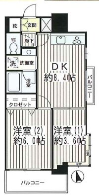 東京都文京区千駄木２ 千駄木駅 2DK マンション 賃貸物件詳細