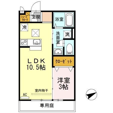 広島県広島市安芸区船越５ 海田市駅 1LDK アパート 賃貸物件詳細