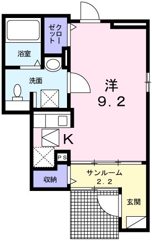 兵庫県姫路市阿保 東姫路駅 1K アパート 賃貸物件詳細