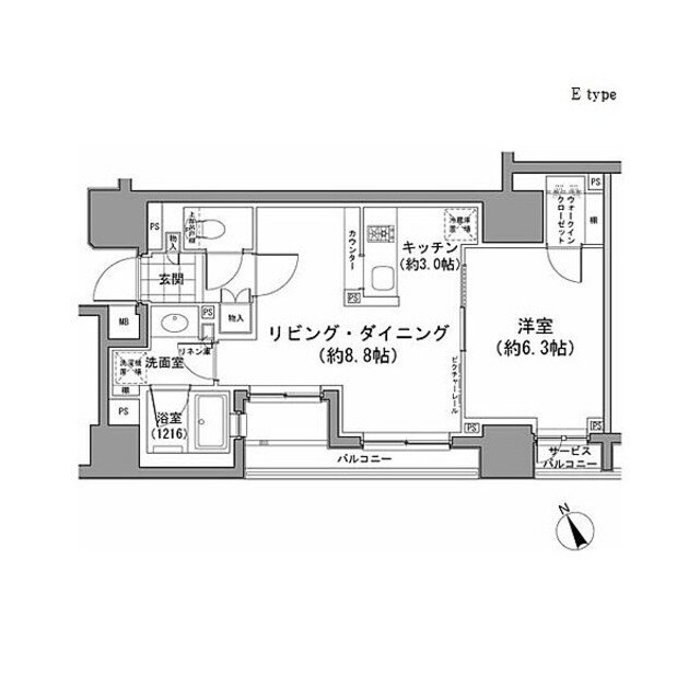 東京都中央区八丁堀３ 八丁堀駅 1LDK マンション 賃貸物件詳細