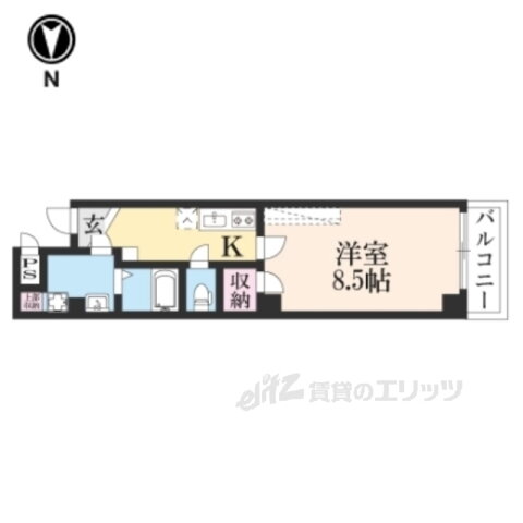 京都府京都市上京区西五辻北町 今出川駅 1K マンション 賃貸物件詳細