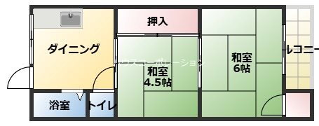兵庫県尼崎市西立花町２ 立花駅 2DK マンション 賃貸物件詳細