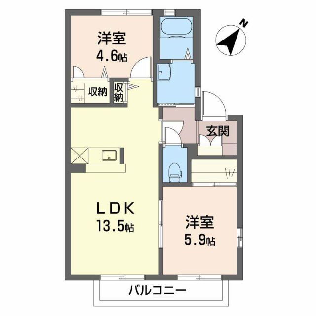 静岡県静岡市駿河区西脇 静岡駅 2LDK アパート 賃貸物件詳細