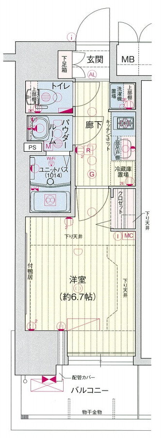 大阪府大阪市北区大淀北１ 中津駅 1K マンション 賃貸物件詳細