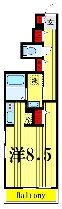 東京都足立区栗原１ 西新井駅 ワンルーム マンション 賃貸物件詳細
