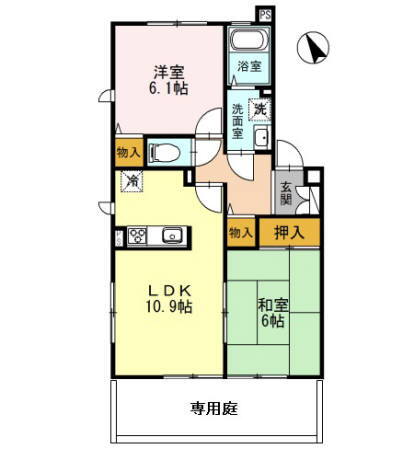 兵庫県姫路市飾東町佐良和 京口駅 2LDK アパート 賃貸物件詳細