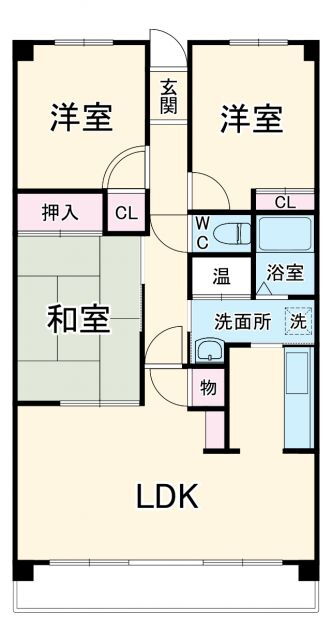 千葉県東金市道庭 求名駅 3LDK マンション 賃貸物件詳細