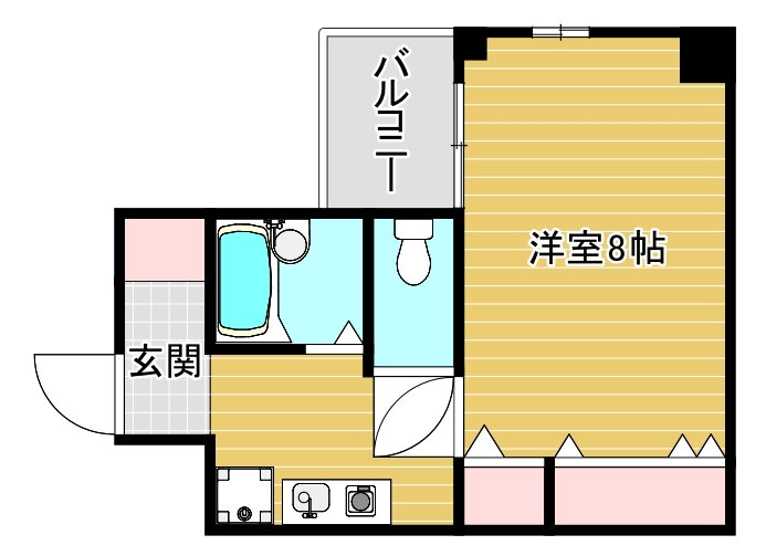 大阪府大阪市西区江之子島２ 阿波座駅 1K マンション 賃貸物件詳細