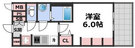 大阪府大阪市東成区東小橋３ 鶴橋駅 1K マンション 賃貸物件詳細
