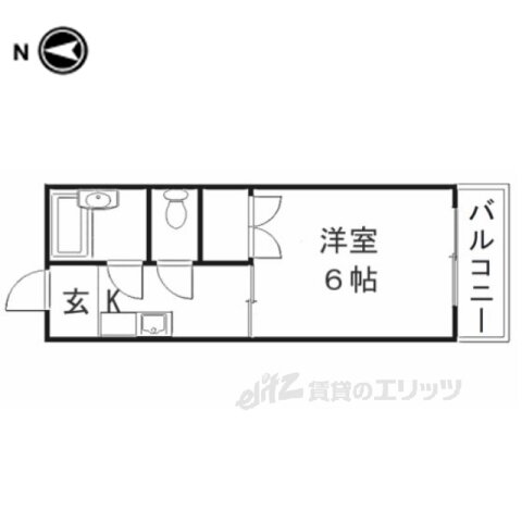 京都府京都市右京区太秦馬塚町 太秦駅 1K マンション 賃貸物件詳細