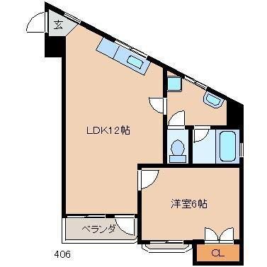 福岡県久留米市原古賀町 花畑駅 1LDK マンション 賃貸物件詳細