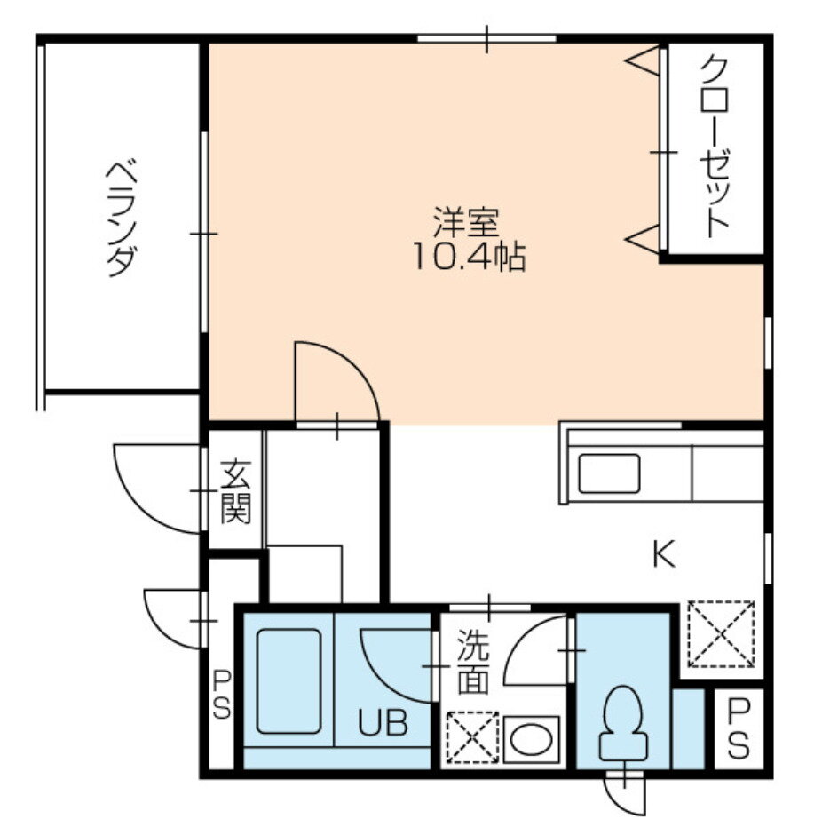 愛知県豊川市宿町坂地 小坂井駅 1K マンション 賃貸物件詳細