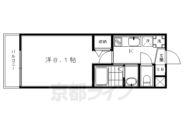 京都府京都市下京区堺町 五条駅 1K マンション 賃貸物件詳細