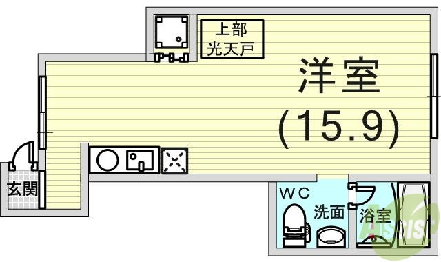 兵庫県神戸市東灘区青木２ 青木駅 1LDK アパート 賃貸物件詳細