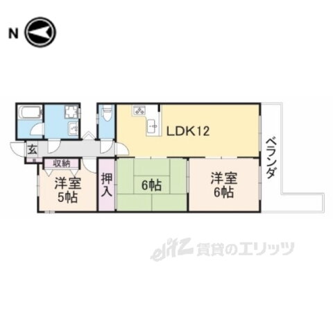奈良県奈良市学園赤松町 富雄駅 3LDK マンション 賃貸物件詳細