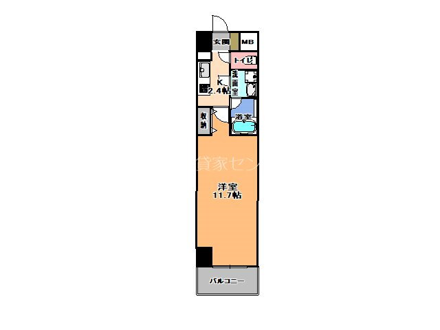 栃木県宇都宮市東宿郷２ 宇都宮駅 1K マンション 賃貸物件詳細