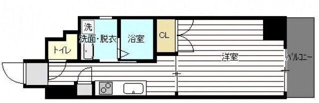 広島県広島市南区出汐２ 比治山橋駅 1K マンション 賃貸物件詳細