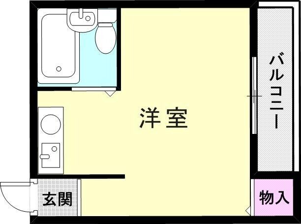兵庫県神戸市中央区北長狭通３ 元町駅 ワンルーム マンション 賃貸物件詳細