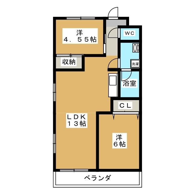 ルネッサンスリッチ 5階 2LDK 賃貸物件詳細