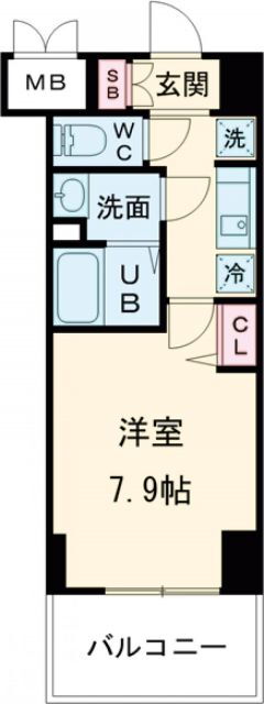 兵庫県神戸市兵庫区西多聞通２ 高速神戸駅 1K マンション 賃貸物件詳細