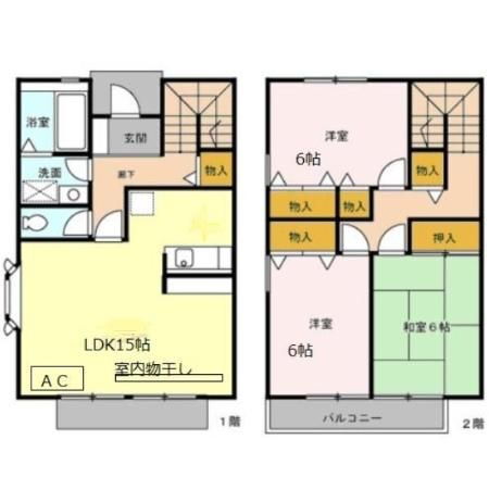 ロイヤルガーデン　壱～七番館 1階 3LDK 賃貸物件詳細