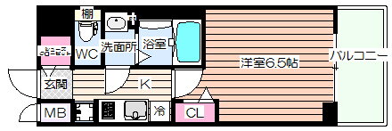 プレサンス梅田北ディア 5階 1K 賃貸物件詳細